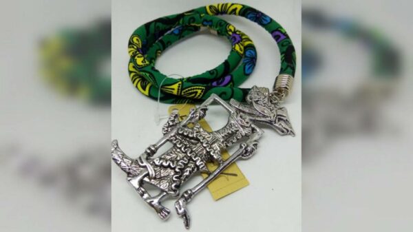 Kalung dan Anting Wayang Etnik - Dinoyo Malang, eMBe UMKM, Gerakan Warga GKJW.org - embeumkm.com